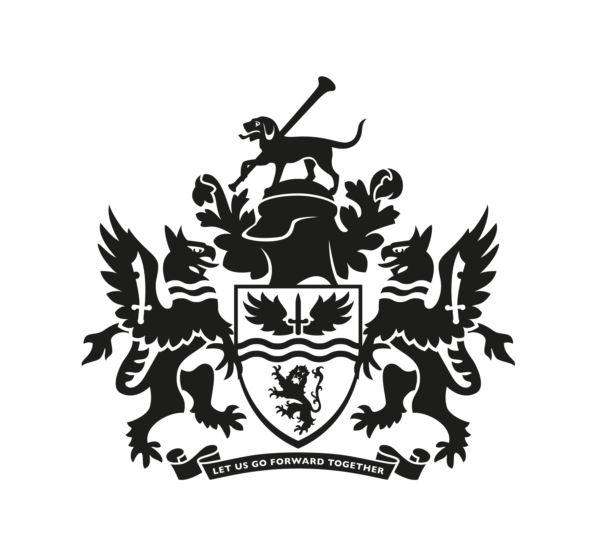 Hounslow council logo in black