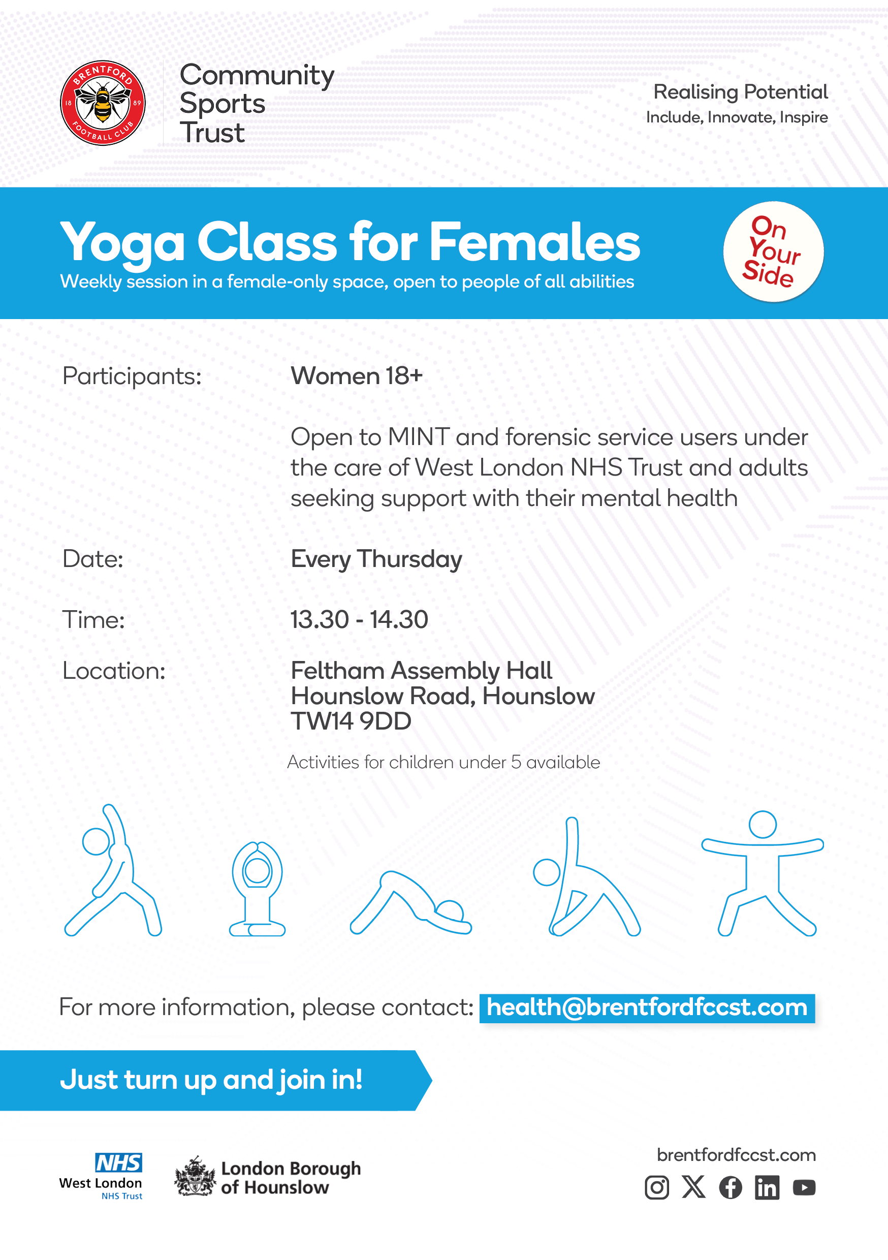 Yoga Class for Females logo